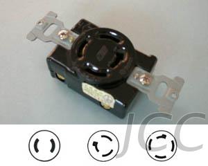 引挂式暗插座（Twist-lock Flush Mounting Socket）